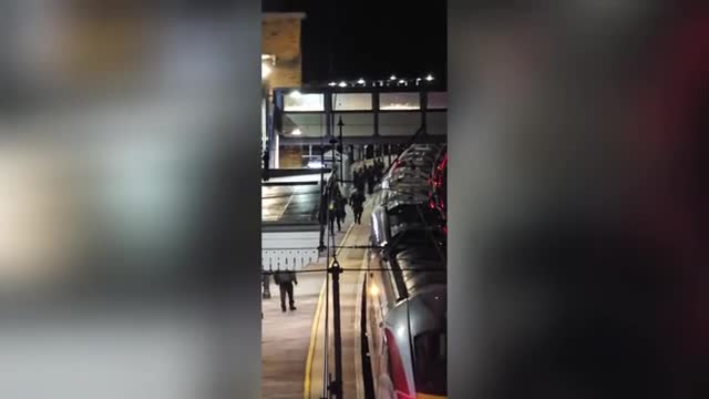 Armed police rush to Huntingdon after multiple people stabbed on train