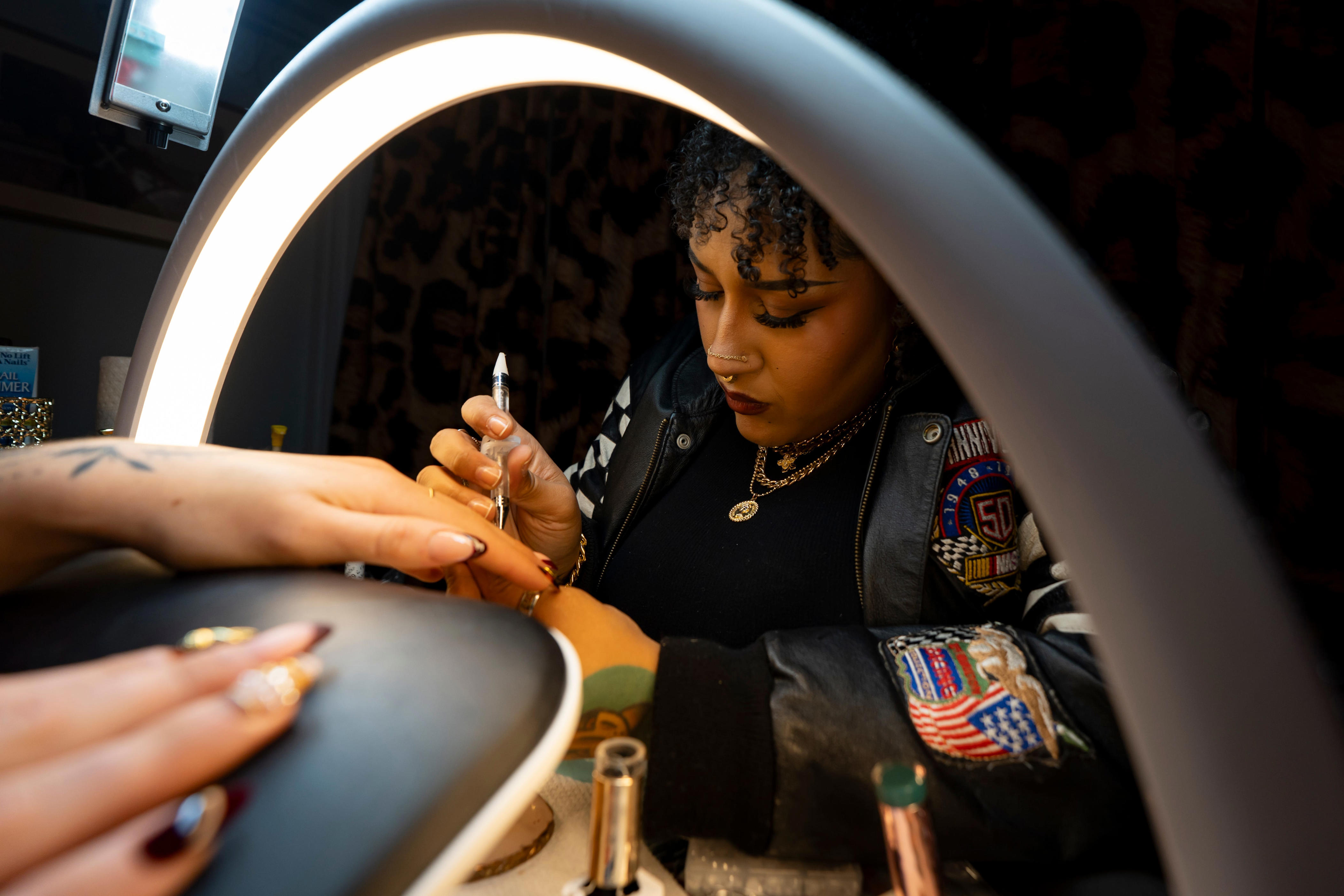 The Eugene artist behind nails of US track stars like Sha'Carri ...