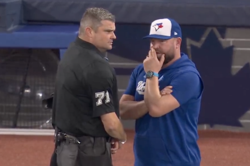 John Schneider complains to umpire after Shohei Ohtani gets special treatment in World Series