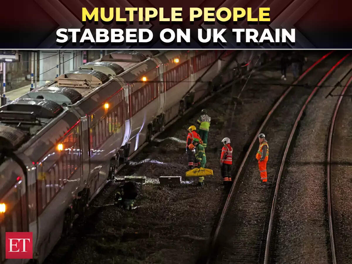 UK train stabbing leaves 10 injured, nine critical; two suspects arrested