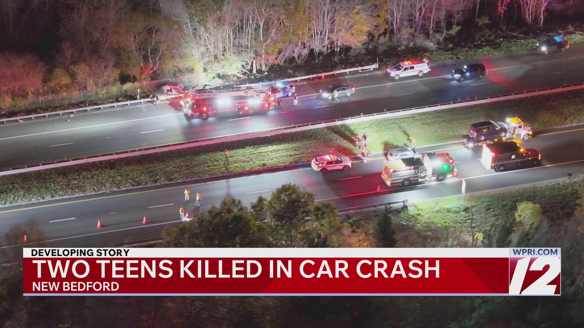 Two teens killed in early morning crash in New Bedford