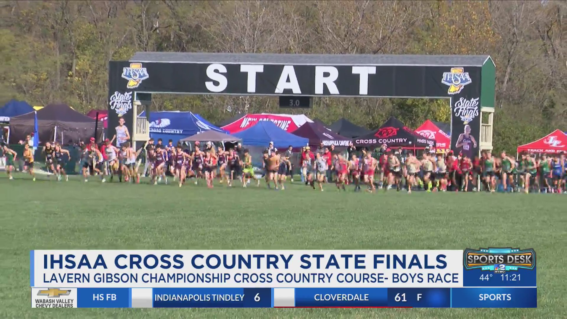Terre Haute hosts 2025 IHSAA Cross Country State Finals