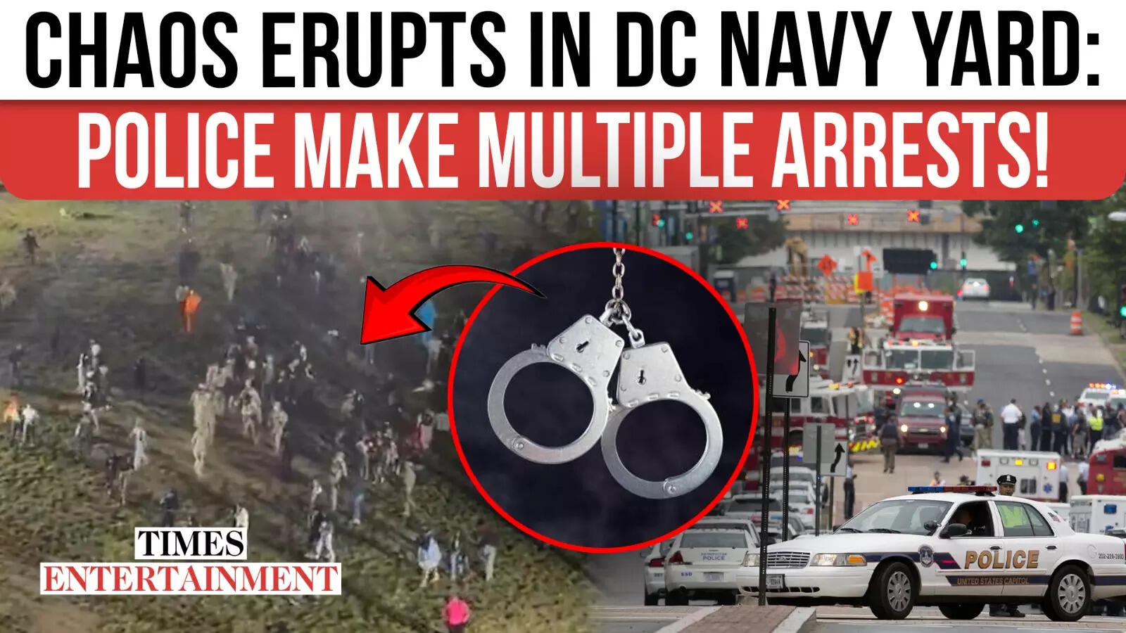 DC Navy Yard Descends Into Chaos, Police Chase Suspects And Make ...