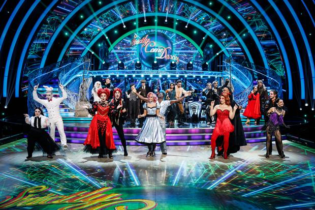 STRICTLY COME DANCING SCORES TONIGHT visual data 3
