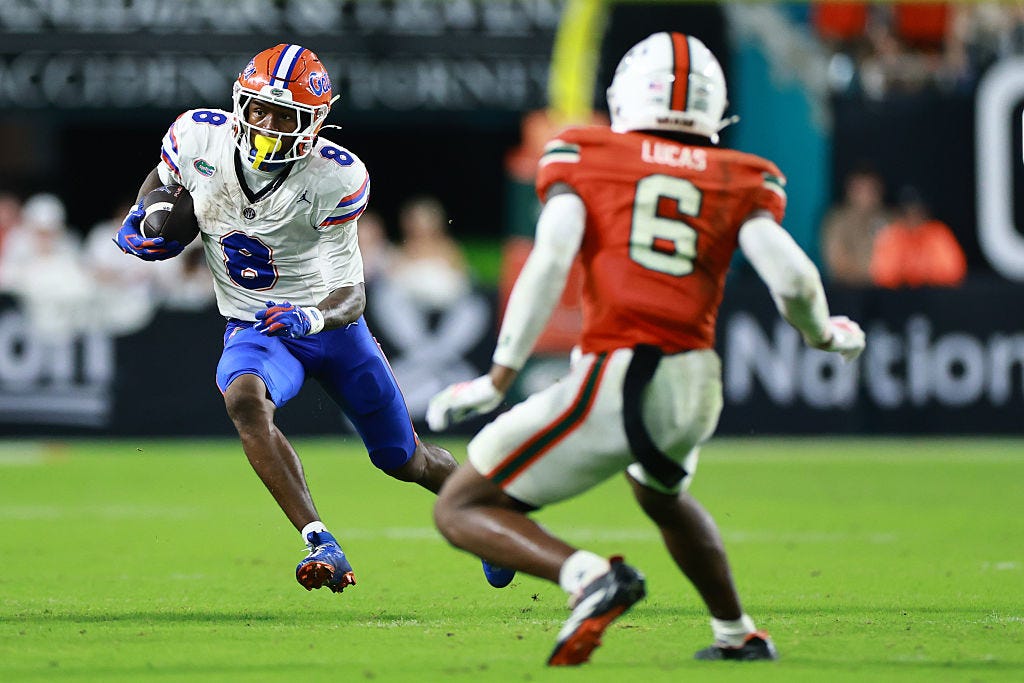 Who's out for the Florida-Georgia game, based on pregame injury report ...