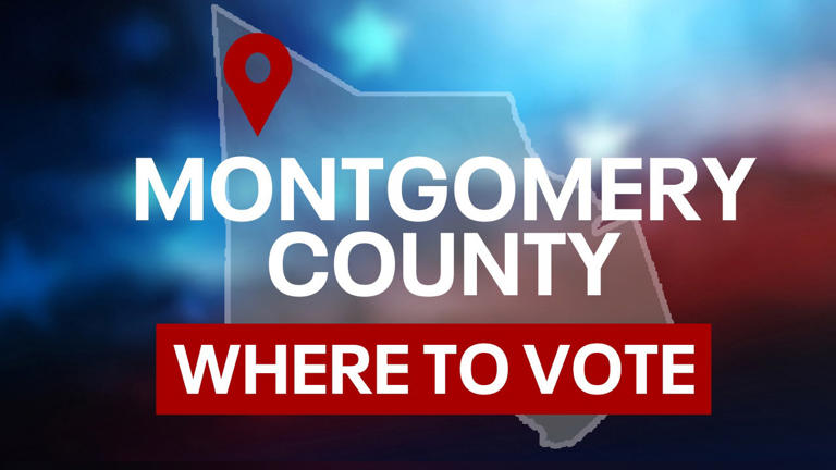 Montgomery County early voting locations for May 26 primary runoff election