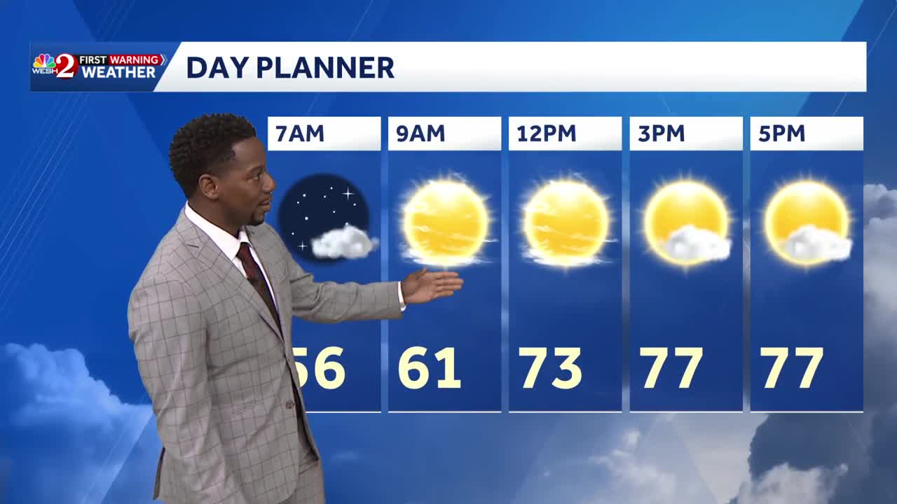 Warming Weekend Trend Continues Ahead of Soggy Workweek Start in ...