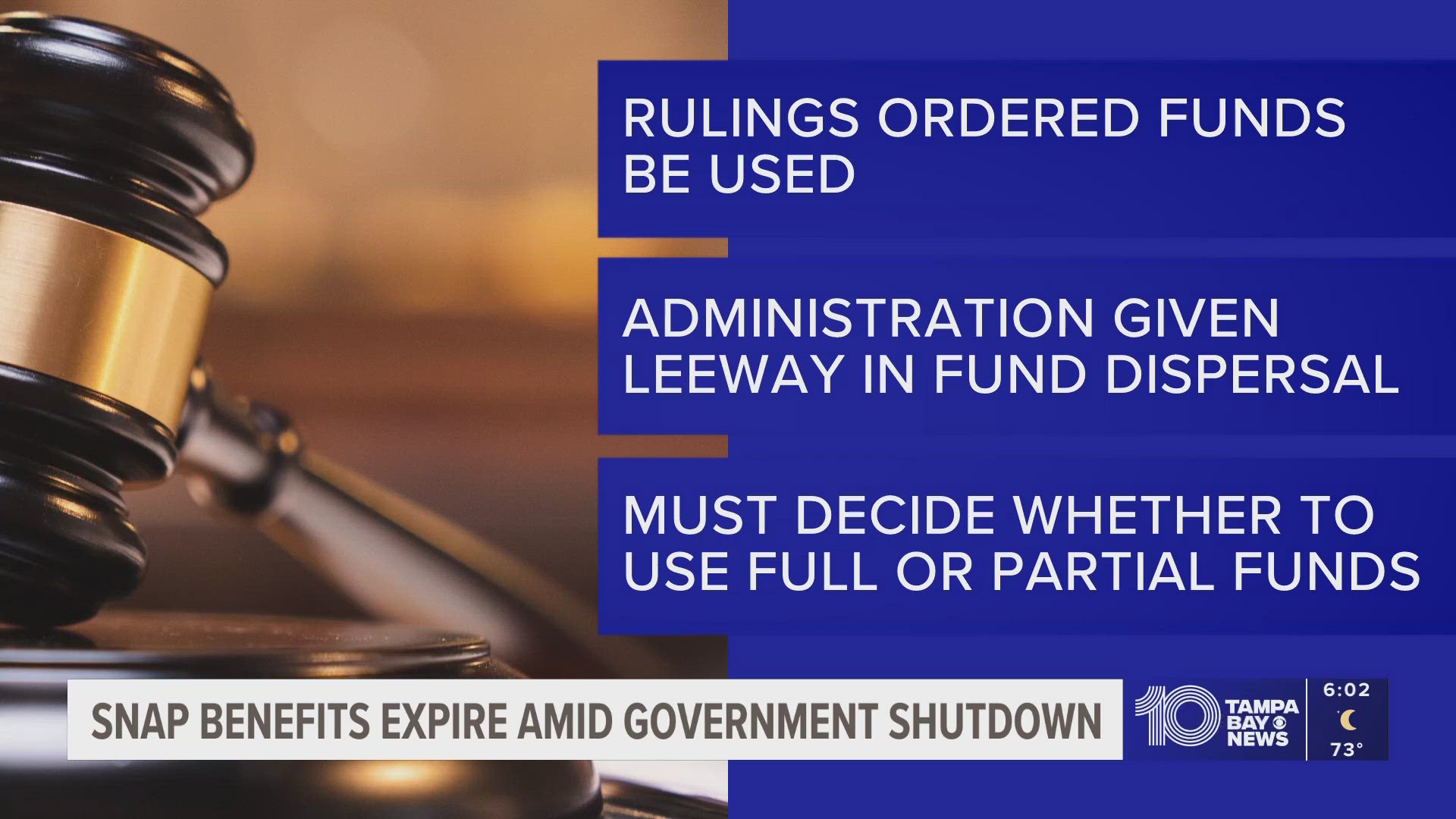 SNAP expires amid government shutdown, with millions of Floridians ...