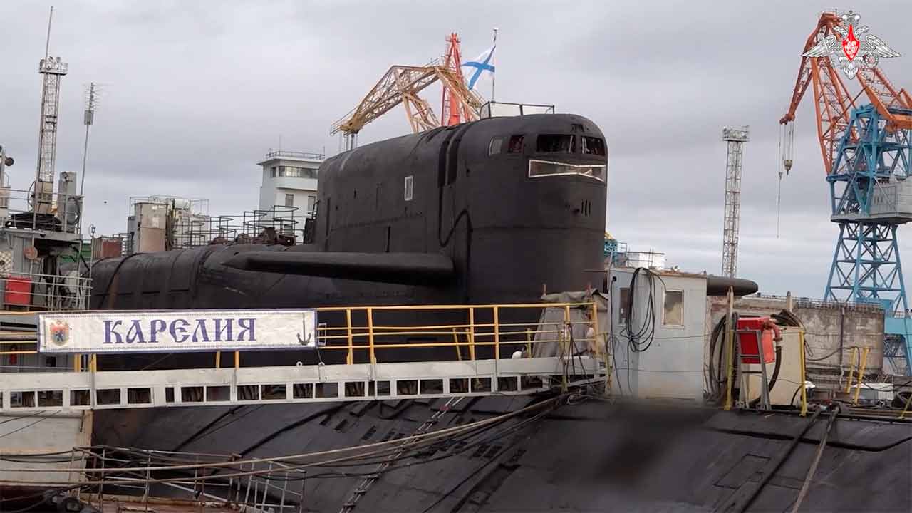 Russia unveils the nuclear submarine “Khabarovsk” with advanced robotic ...
