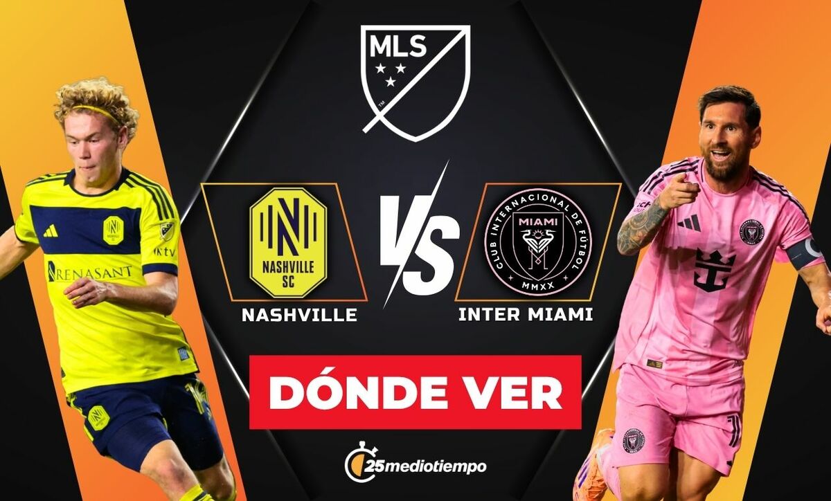 Inter Miami vs. Nashville SC EN VIVO. Partido HOY de los Playoffs de la MLS