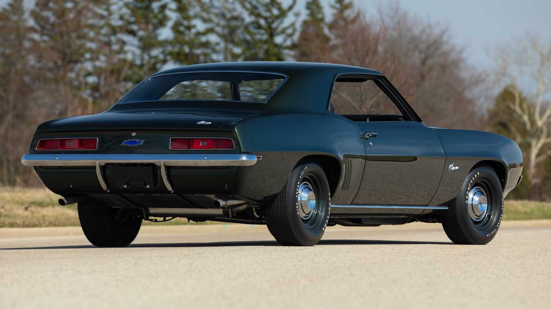 1969 Chevrolet Camaro ZL1 Rear Three Quarter