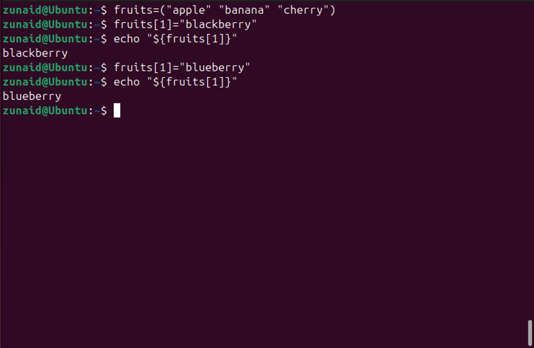 How to work with arrays in Bash scripts