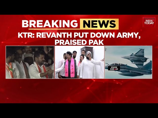 Army Insulted for Polls? KTR Slams CM Reddy's 'Praise for Pakistan' Remark