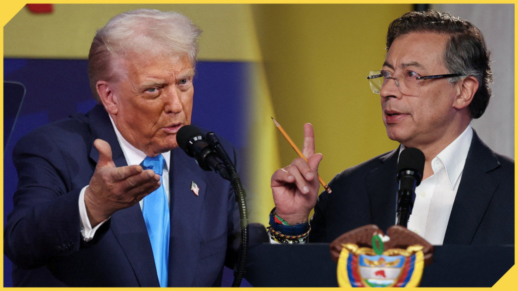 Petro y Trump conversan telefónicamente sobre sus desencuentros: en la ...
