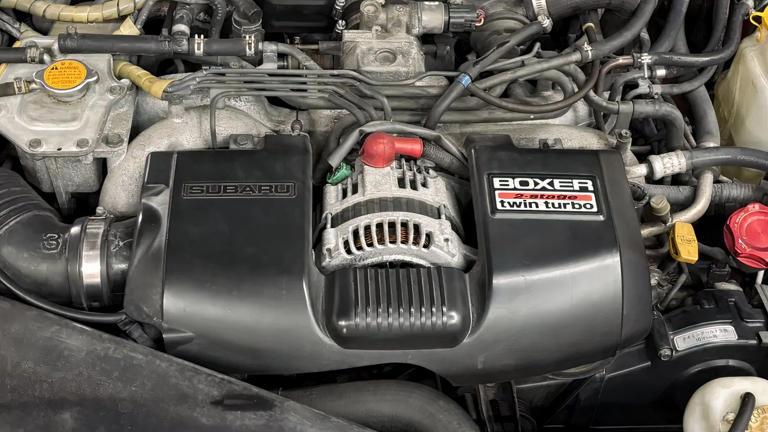 Subaru built the only twin-turbo flat-four production car and it didn't ...