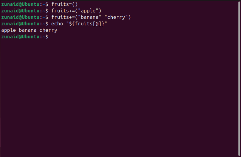 How to work with arrays in Bash scripts