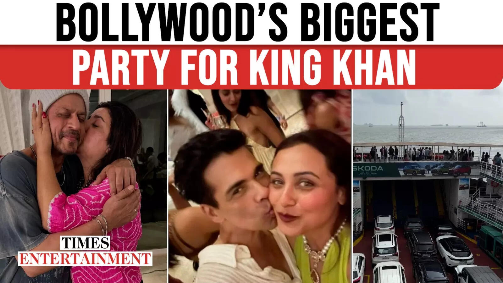 Shah Rukh Khan Celebrates 60th Birthday In Alibaug With Bollywood Celebs!