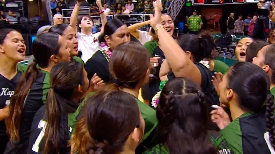 Kapaa and Iolani Crowned HHSAA Girls Volleyball State Champs