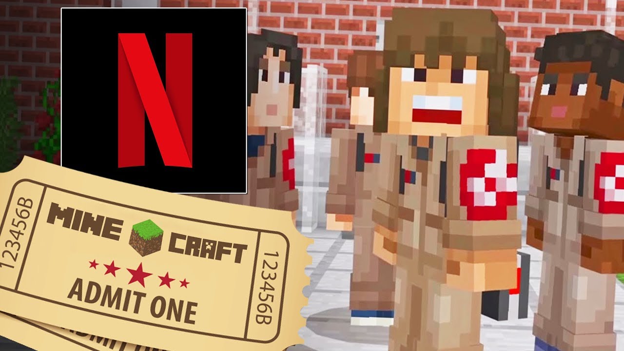 Minecraft is now on Netflix!? (Minecraft news update)