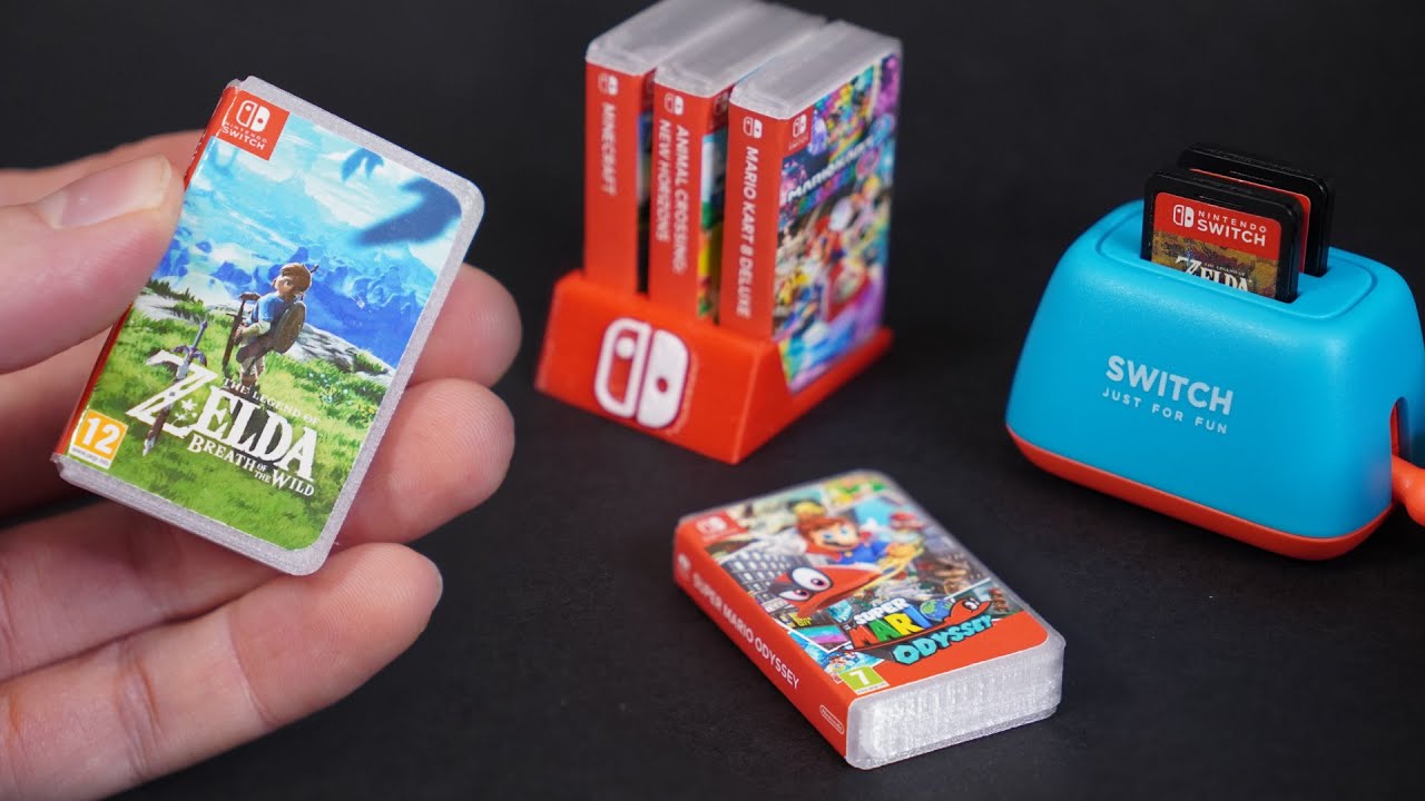 Compré estos mini accesorios para mi Nintendo Switch 😆