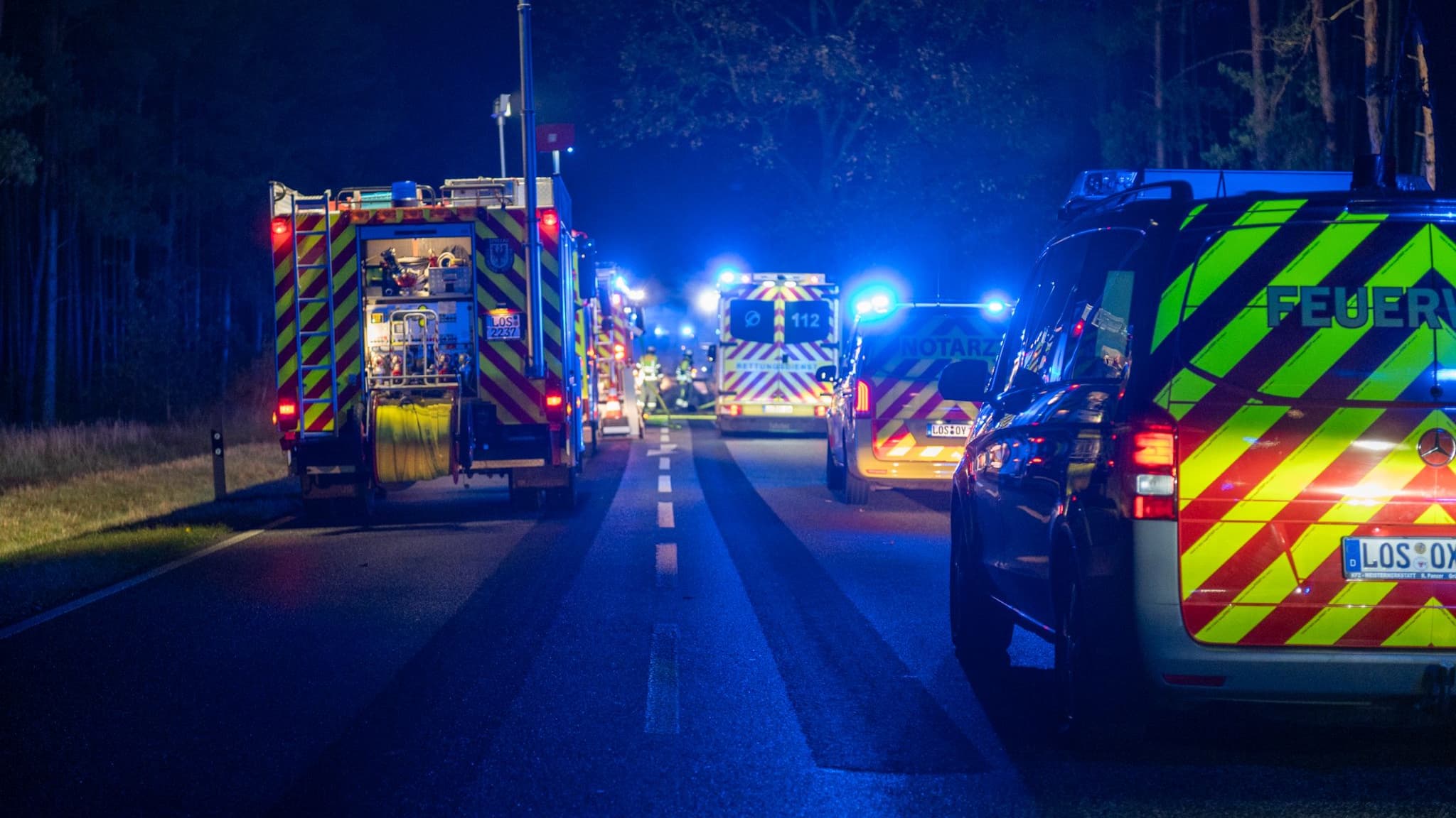 Unfall auf der L38: Landesstraße zwischen Hangelsberg und Freienbrink ...