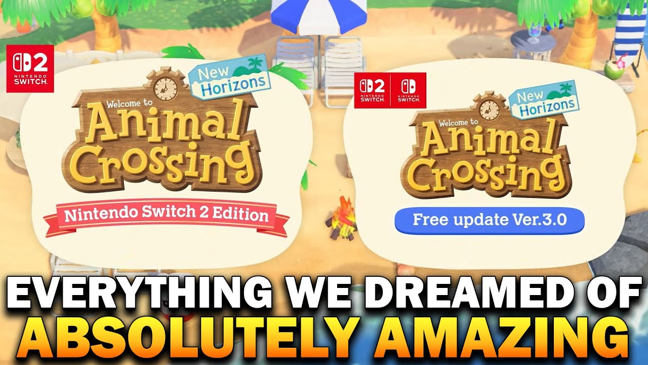 Nintendo Confirms Major Update for Animal Crossing