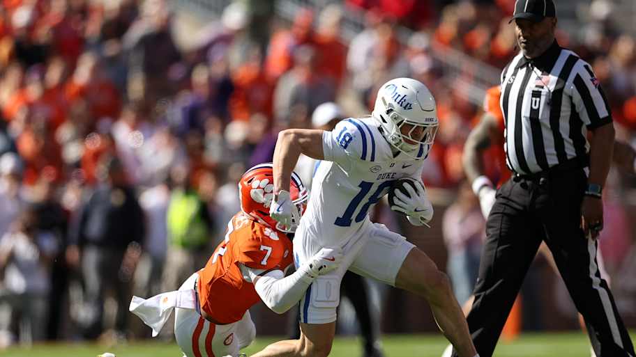 Duke football receiver inching closer to making major history for the ...