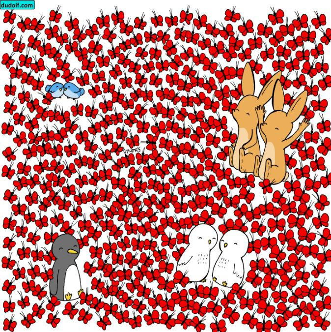 How Sharp Is Your Observation Power? Spot Three Hearts Hidden Among ...