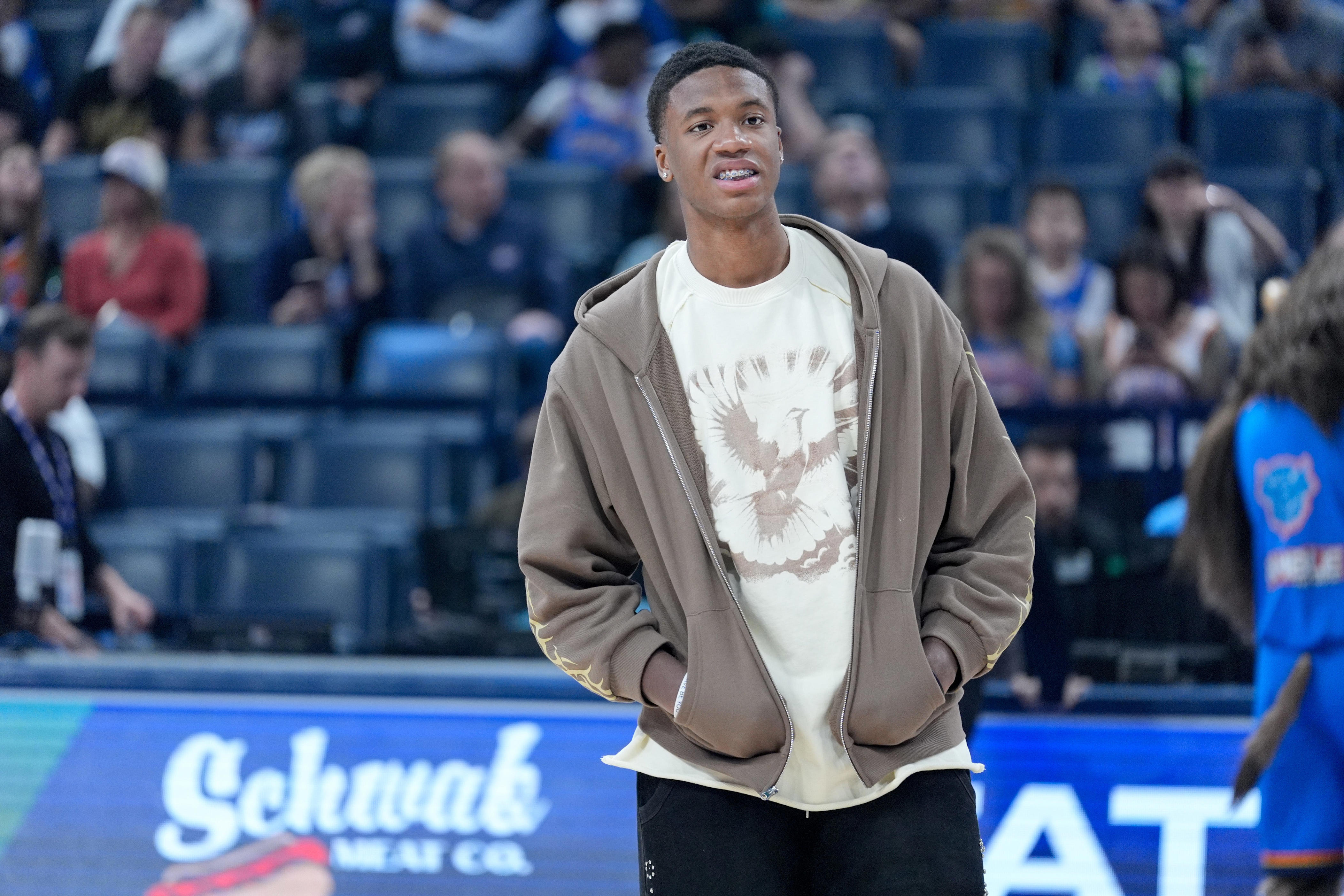 How OKC Thunder rookie Thomas Sorber became 'one of the guys' despite ...