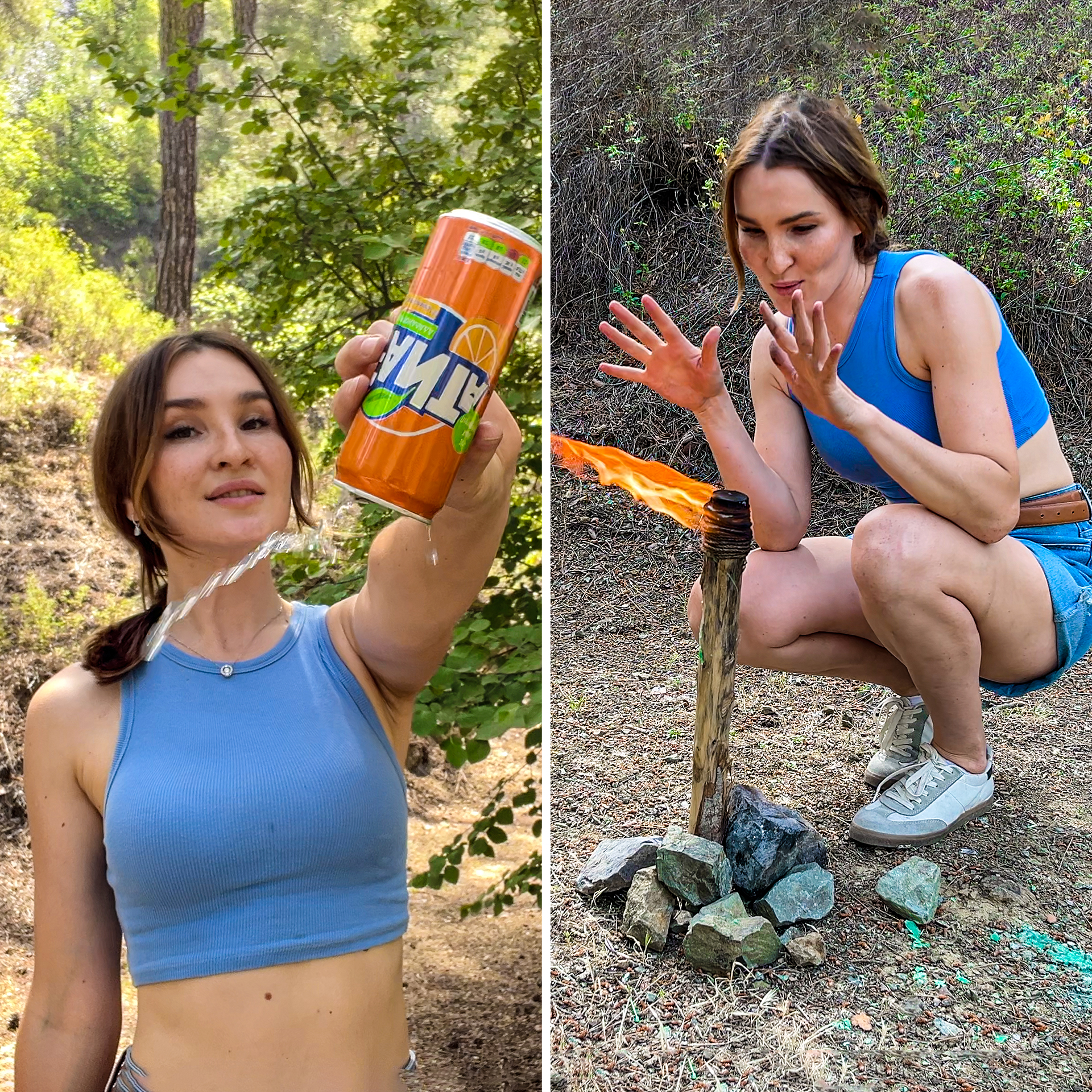 This skilful prepper girl will teach you survival skills!