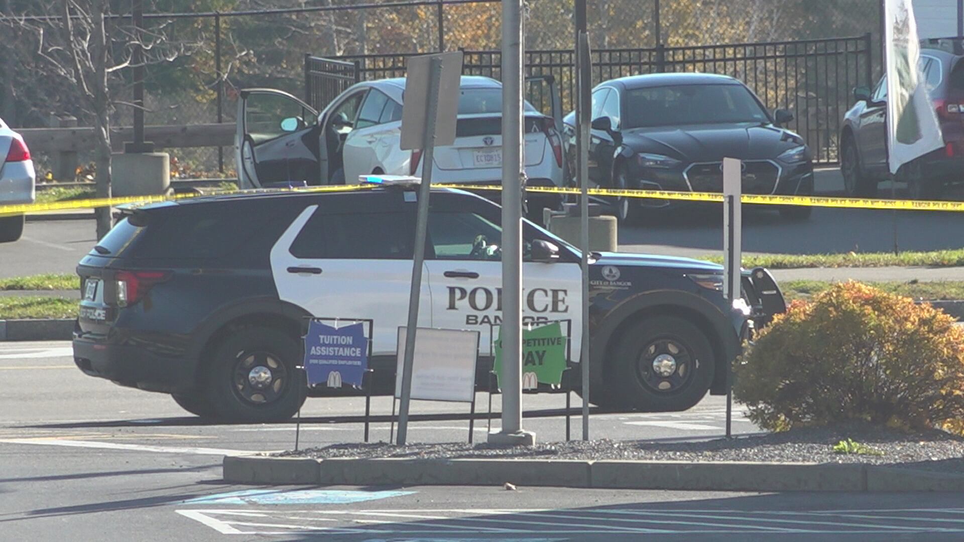 Man arrested after assault at Bangor business