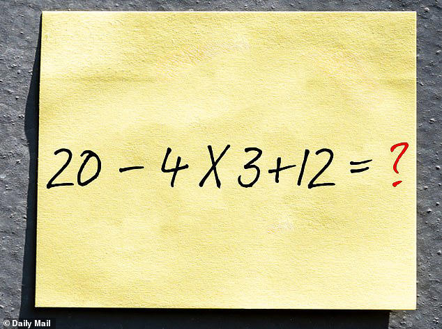 Easy-looking math problem splits people - can you get the right answer ...