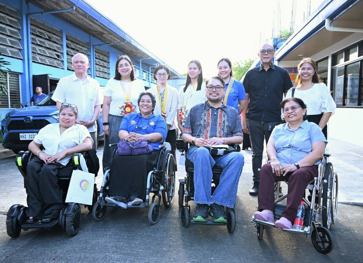 Japan turns over livelihood equipment for PWD community in Cainta, Rizal