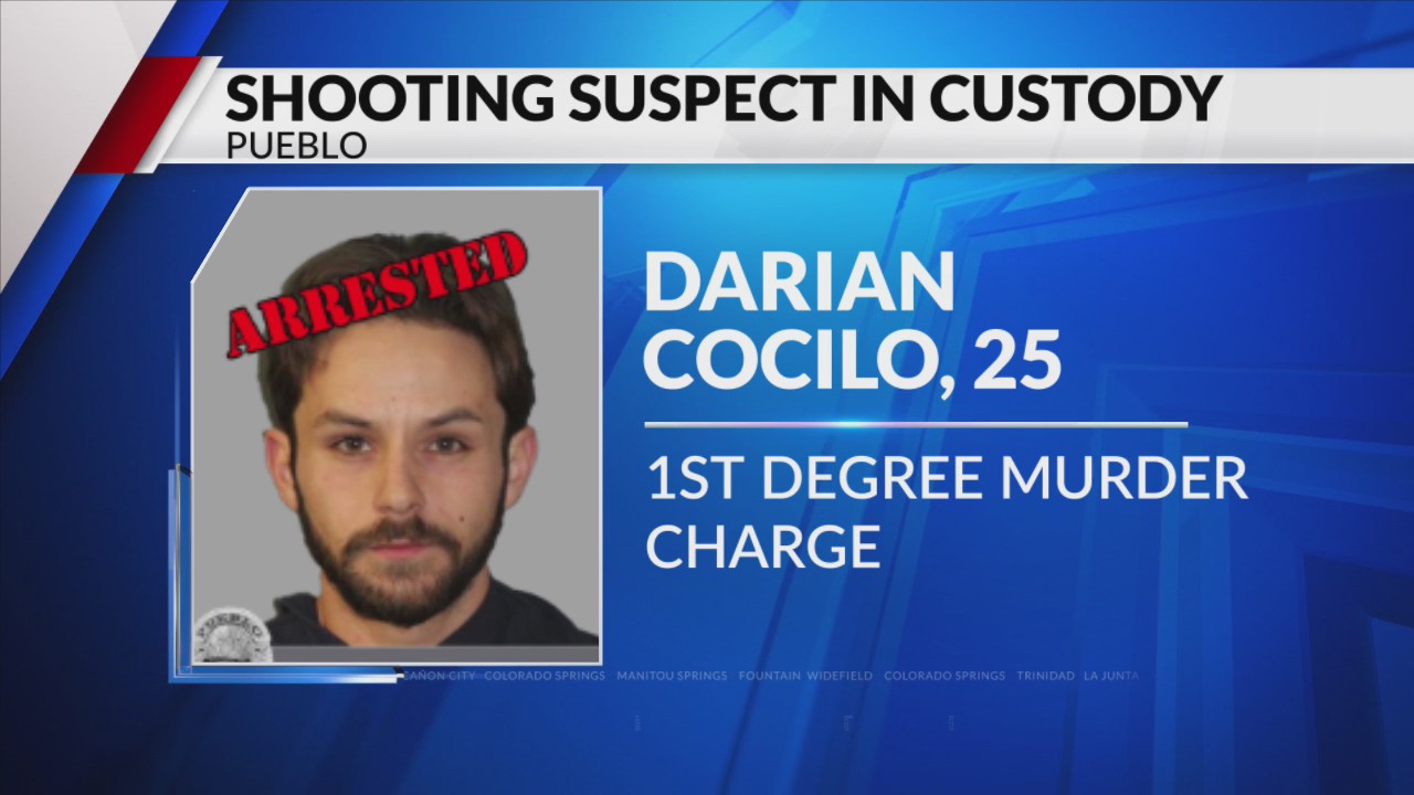 Man fatally shot in Pueblo, suspect arrested for murder: PPD