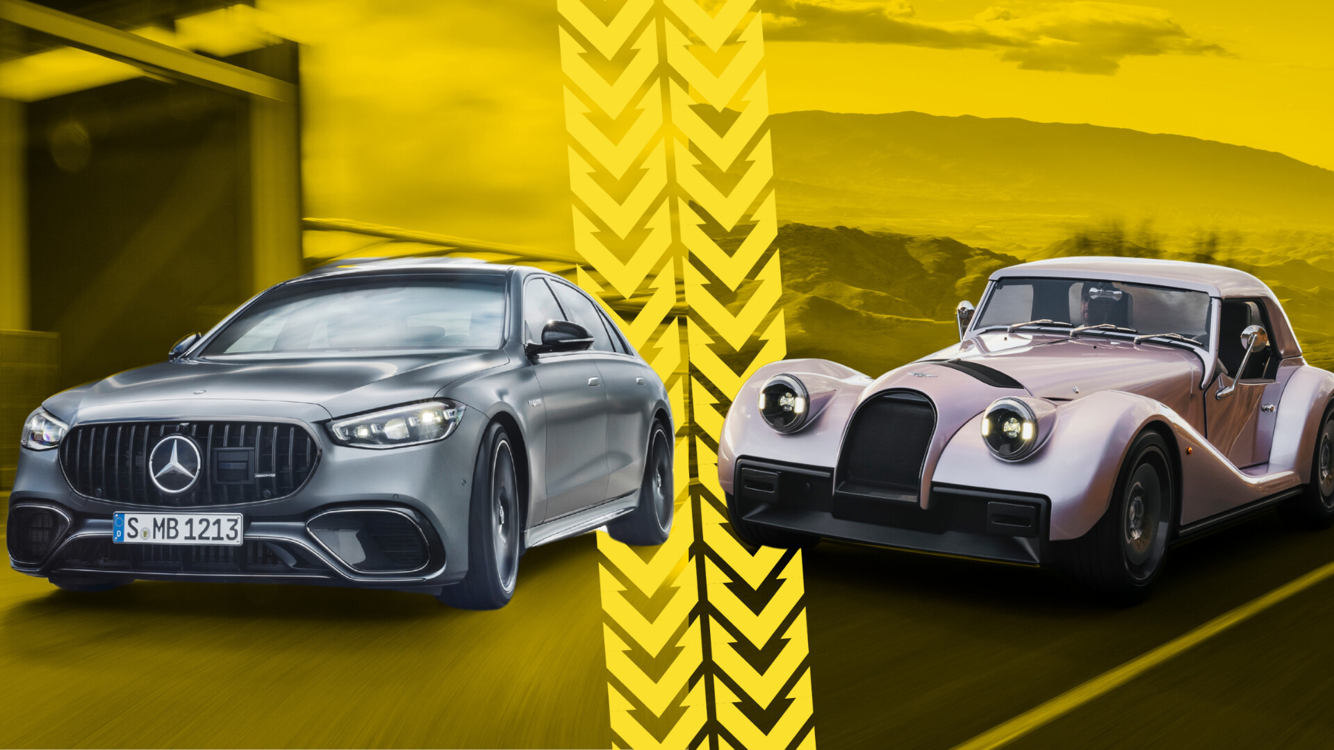 Morgan Supersport vs Mercedes-AMG CLE 53, retro purity vs modern power