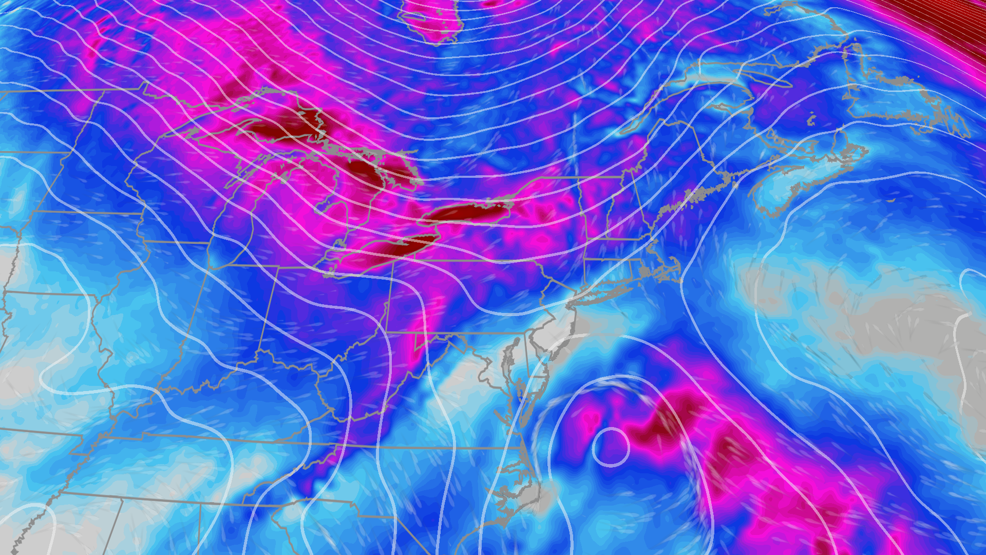 System Brings Gusty Winds, Rain To Northeast, Great Lakes