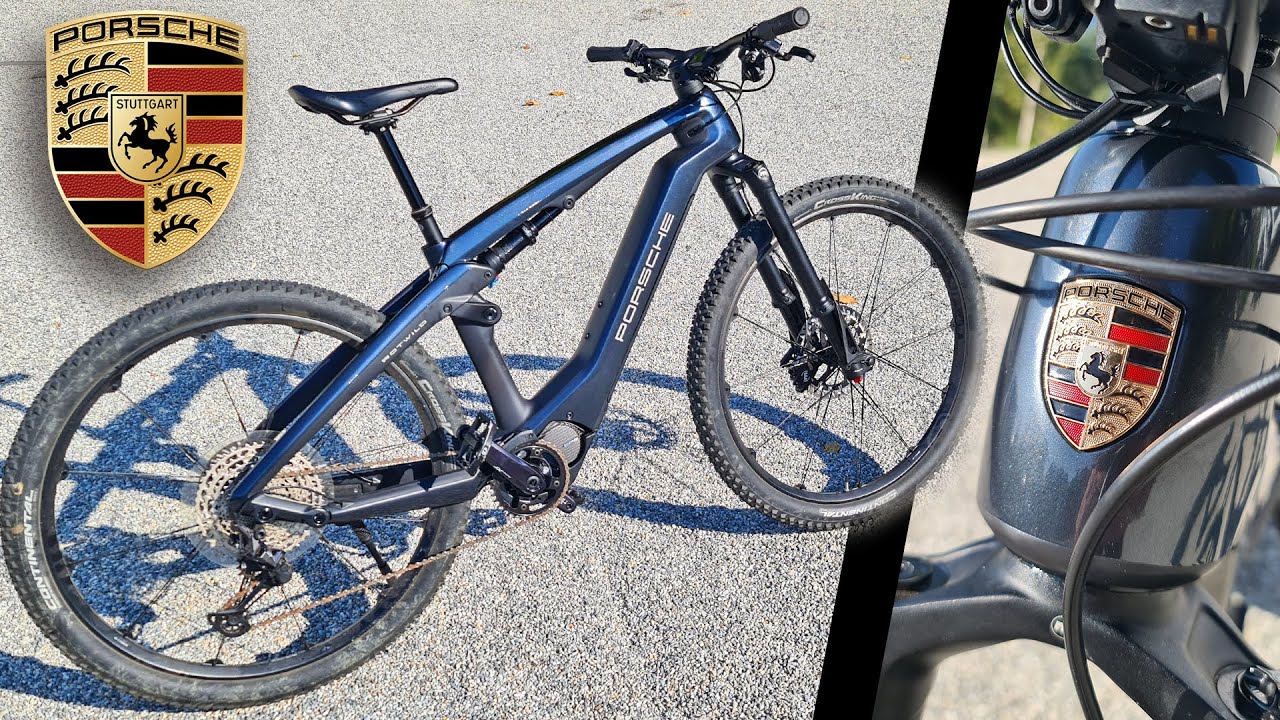 Testing the insane Porsche electric mountain bike