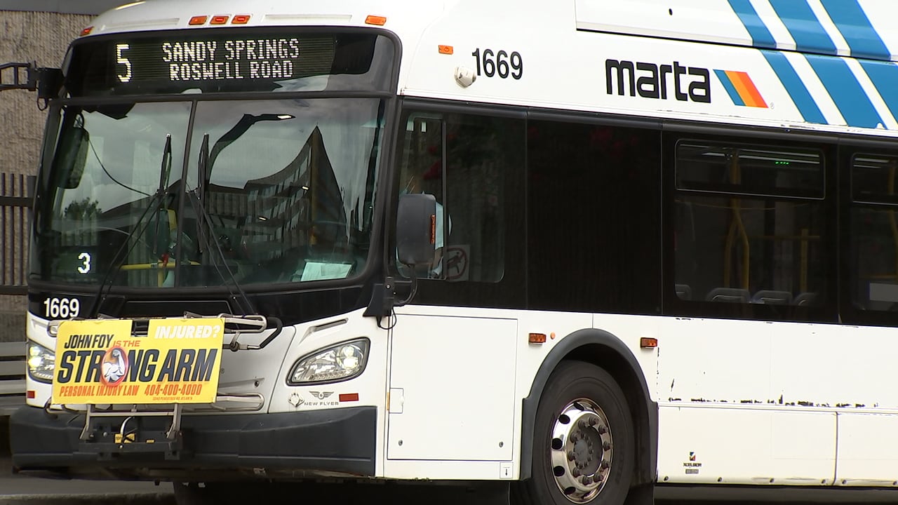Driver killed after SUV crashes head-on into MARTA bus in Atlanta