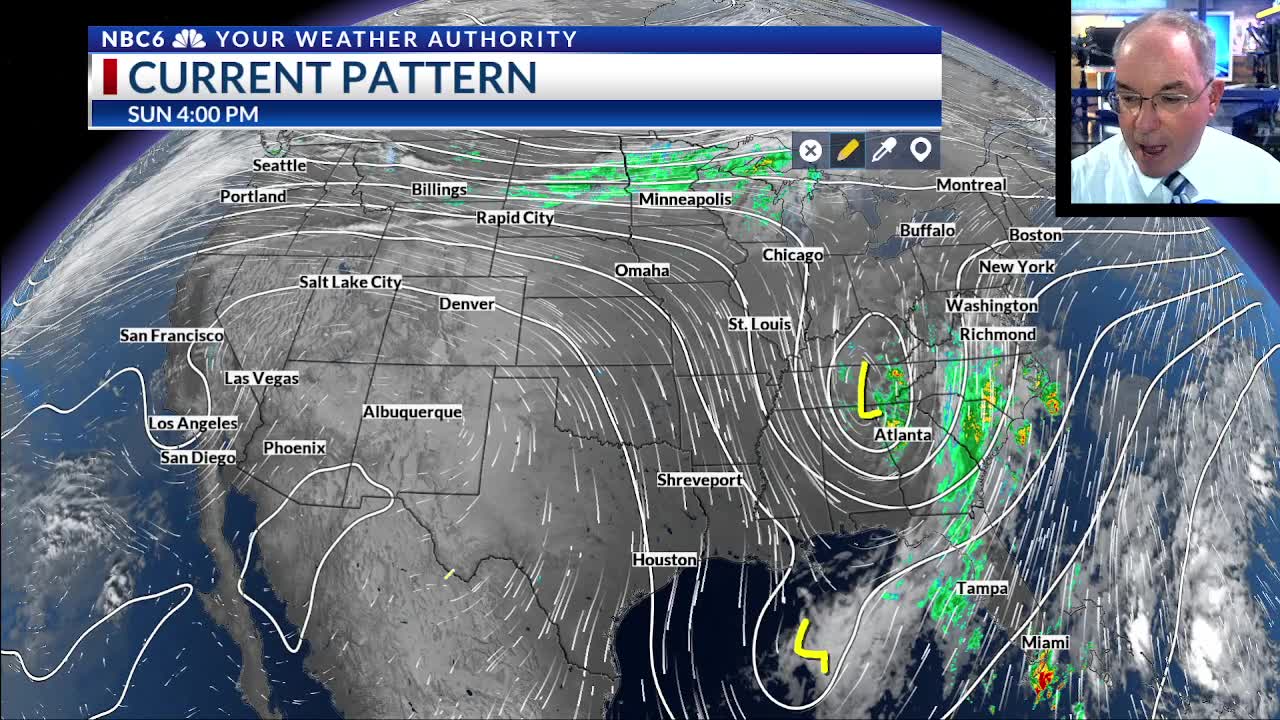 Monday morning chill then a warming trend