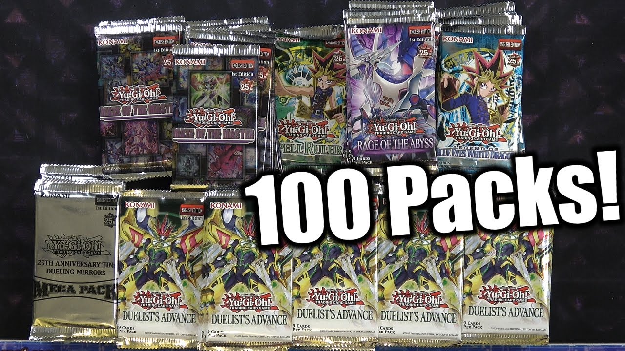 100 Random Yu-Gi-Oh! Packs – Crazy Pulls!