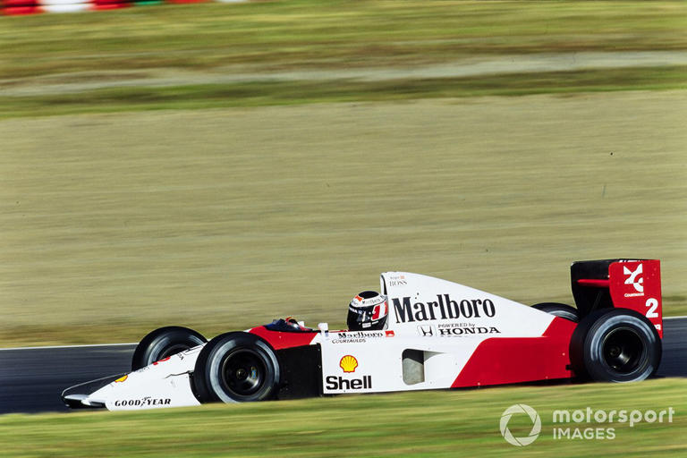 アイルトン・セナがドライブしたマクラーレン・ホンダMP4/6の記念す