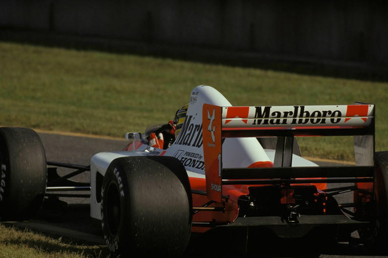 アイルトン・セナがドライブしたマクラーレン・ホンダMP4/6の記念す