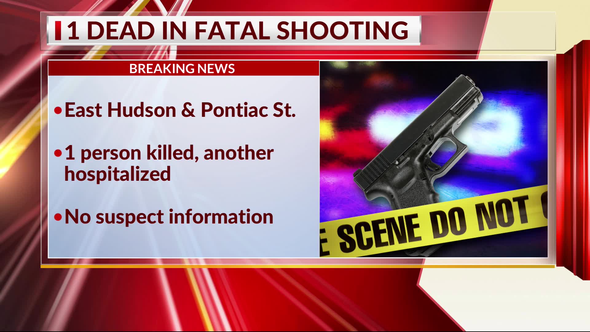 One person dead, another injured in north Columbus shooting