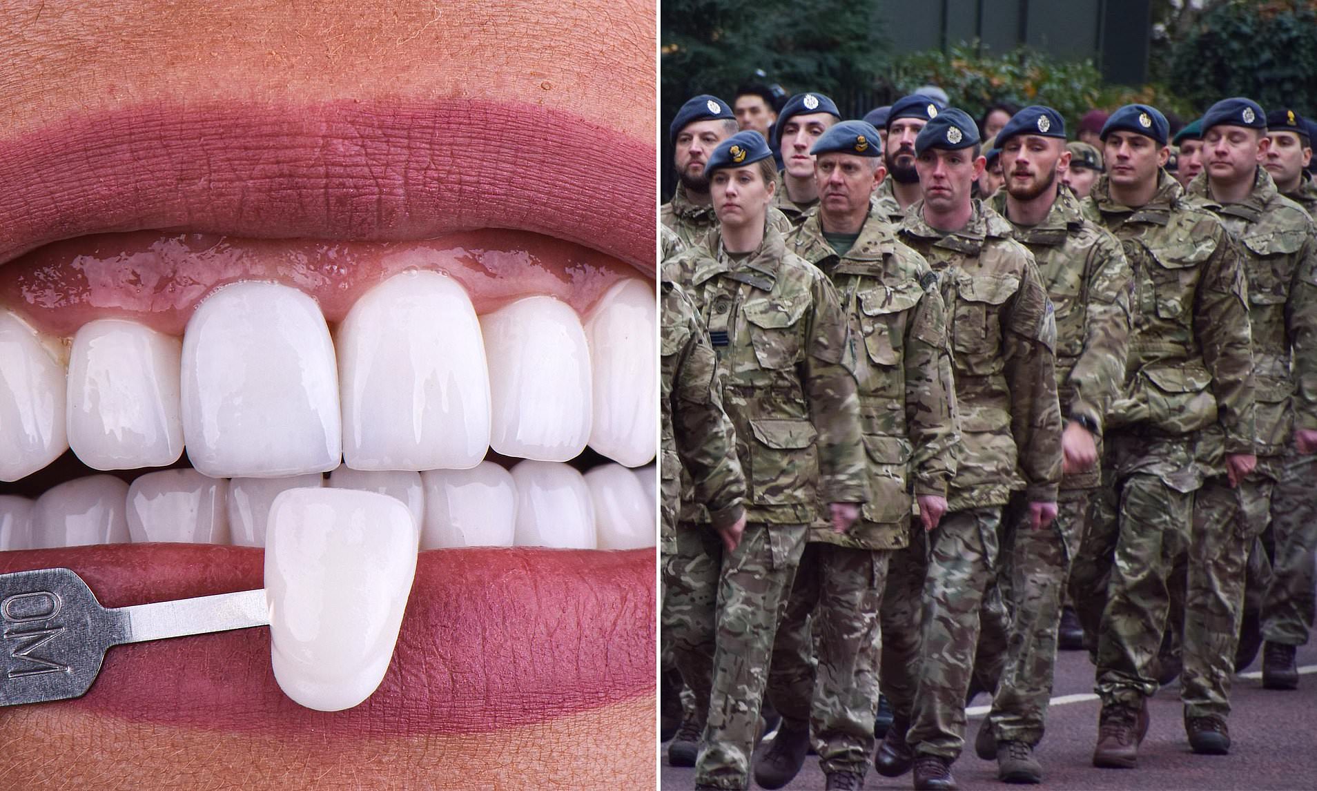 Army dentists warn troops not to be tempted by 'Turkey teeth'... as it ...