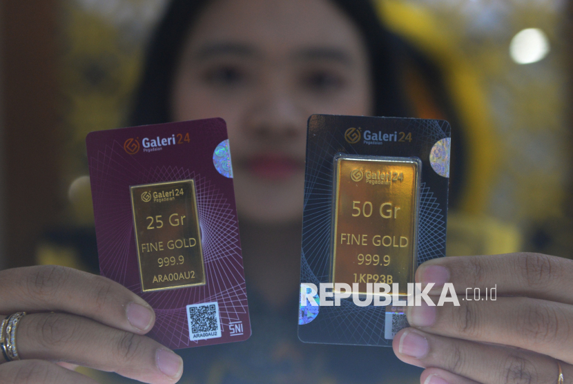 Harga Emas Galeri24 dan UBS Turun Bersama, Ini Daftarnya