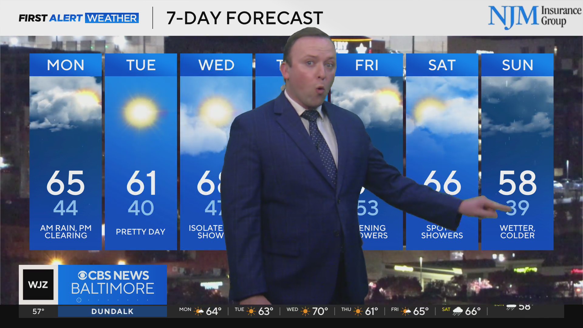 Several rain chances this week in Maryland