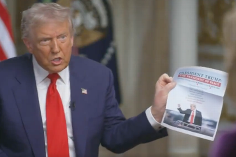 CBS viewers slam Trump over 60 Minutes interview as he brings printout ...