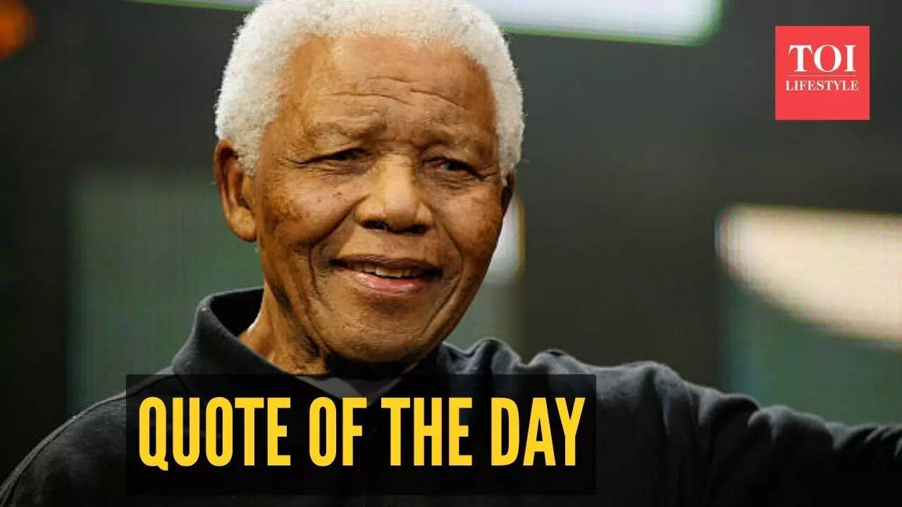 Quote of the day by Nelson Mandela: 