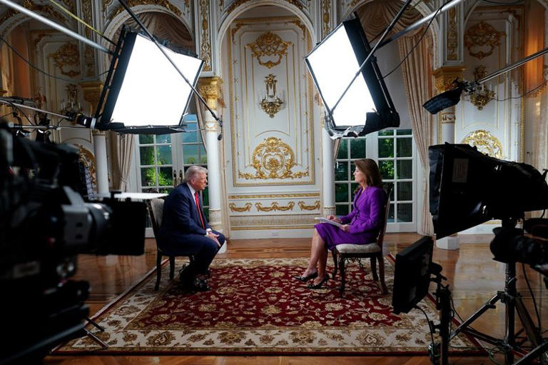 CBS viewers slam Trump over 60 Minutes interview as he brings printout ...