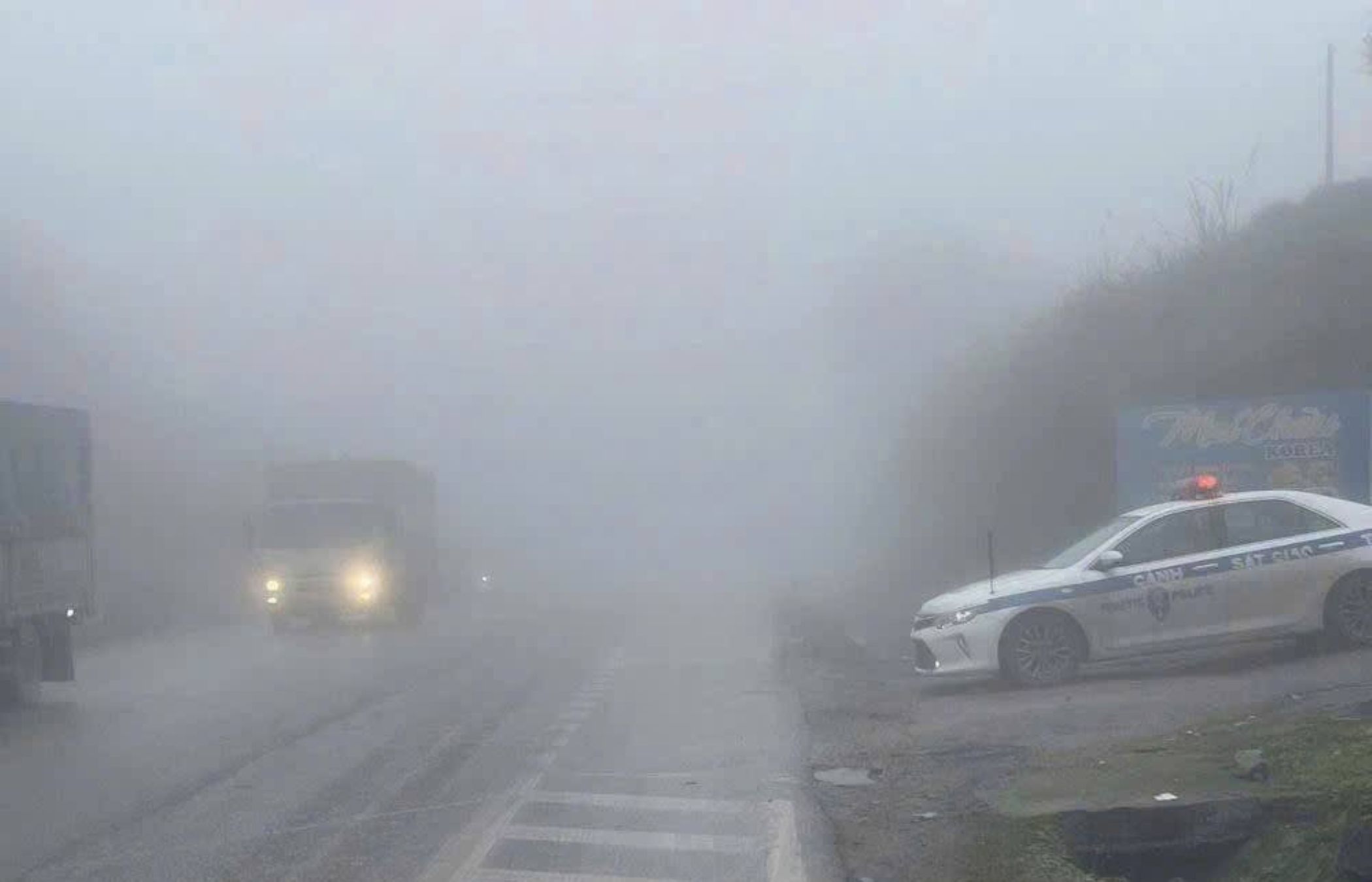 Lưu ý an toàn khi qua các cung đèo nhiều sương mù, mưa phùn